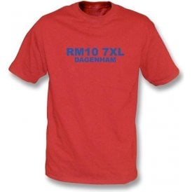RM10 7XL Dagenham T-shirt (Dagenham & Redbridge)