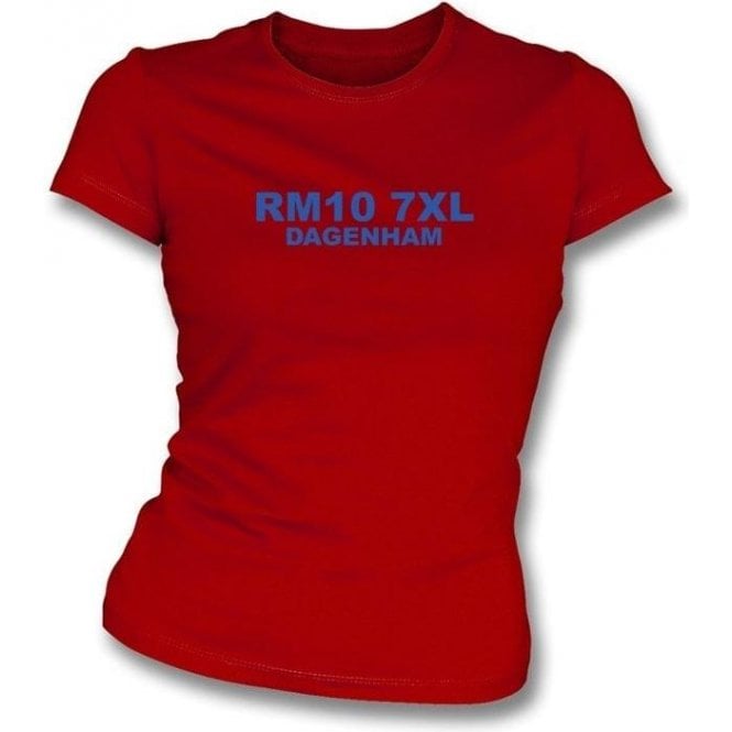 RM10 7XL Dagenham Women's Slimfit T-shirt (Dagenham & Redbridge)