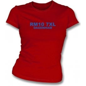RM10 7XL Dagenham Women's Slimfit T-shirt (Dagenham & Redbridge)