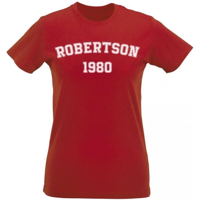 Robertson 1980 (Nottingham Forest) Womens Slim Fit T-Shirt