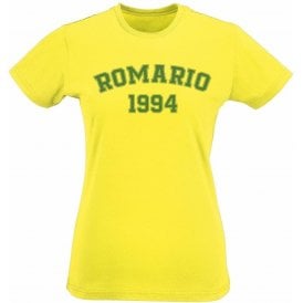 Romario 1994 (Brazil) Womens Slim Fit T-Shirt