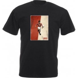 Ryan Giggs (Manchester United) Vintage Poster T-Shirt
