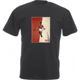 Ryan Giggs (Manchester United) Vintage Poster Vintage Wash T-Shirt