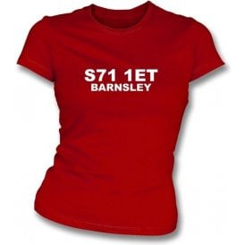 S71 1ET Barnsley Women's Slimfit T-Shirt (Barnsley)