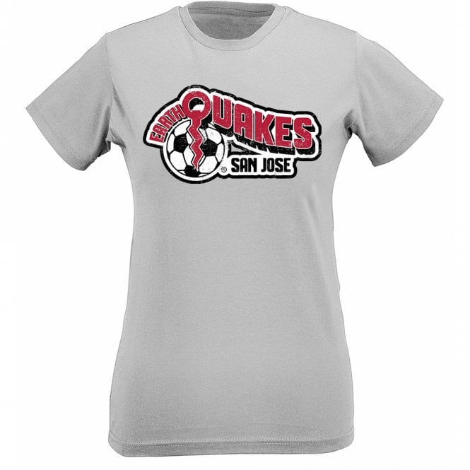 San Jose Earthquakers Womens Slim Fit T-Shirt