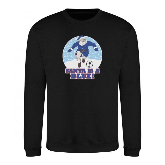 Santa Is A Blue (Chelsea Influenced) Christmas Jumper