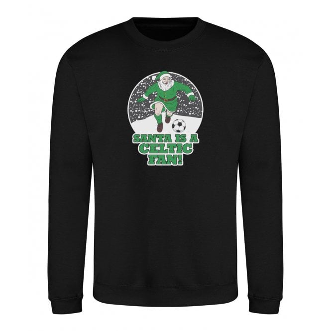 Santa Is A Celtic Fan (Celtic Influenced) Christmas Jumper