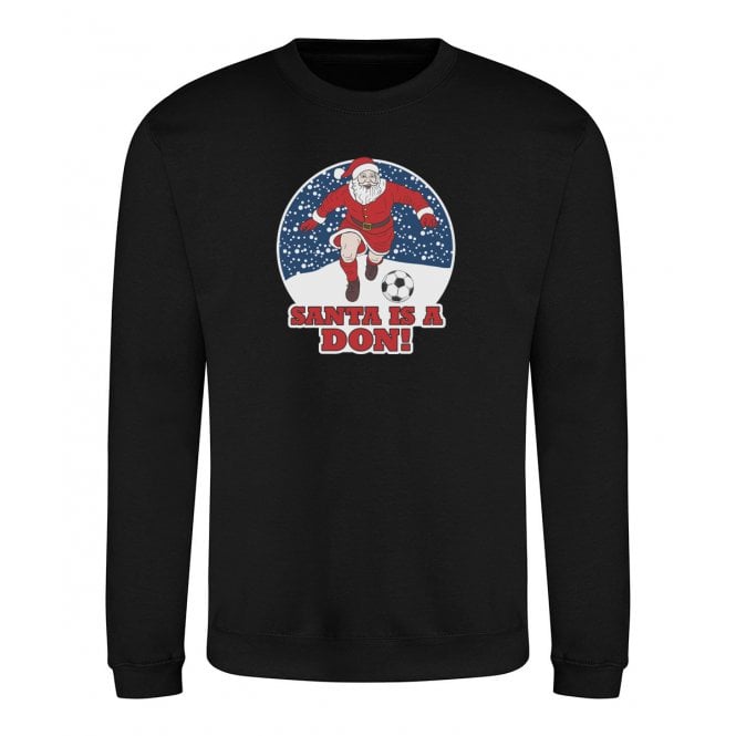 Santa Is A Don (Aberdeen Influenced) Kids Christmas Jumper
