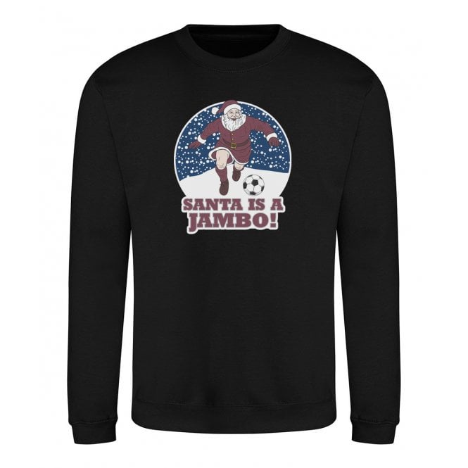 Santa Is A Jambo (Hearts Influenced) Christmas Jumper