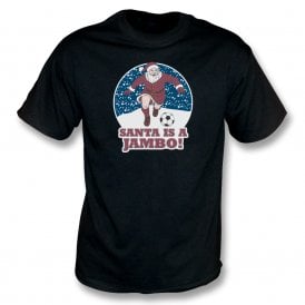 Santa Is A Jambo (Hearts Influenced) Christmas T-Shirt