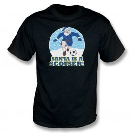 Santa Is A Scouser (Everton Influenced) Christmas Kids T-Shirt
