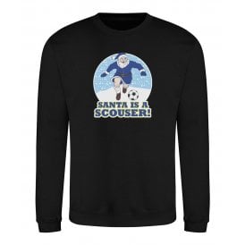 Santa Is A Scouser (Everton Influenced) Kids Christmas Jumper