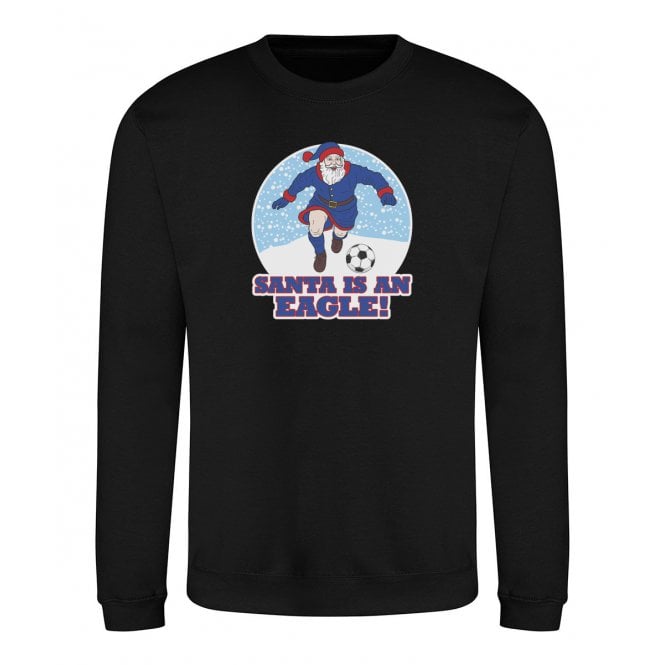 Santa Is An Eagle (Crystal Palace Influenced) Kids Christmas Jumper