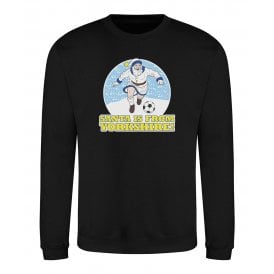 Santa Is From Yorkshire (Leeds United Influenced) Kids Christmas Jumper