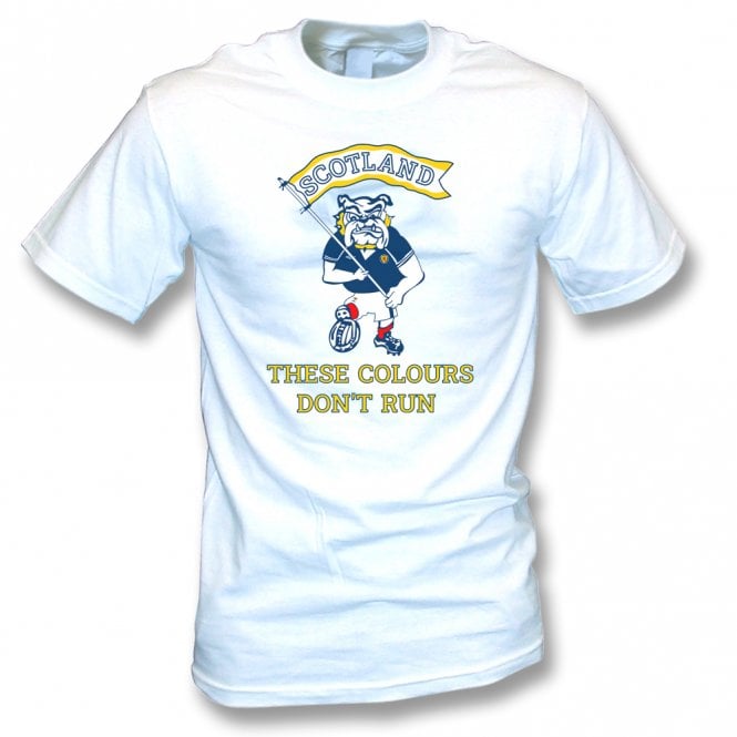 Scotland Bulldog Original 80's Design T-Shirt