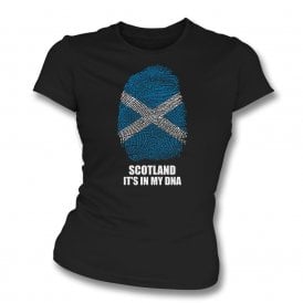 Scotland - It's In My DNA Womens Slim Fit T-Shirt