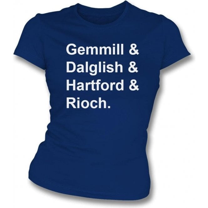 Scotland World Cup 1978 Womens Slim Fit T-Shirt
