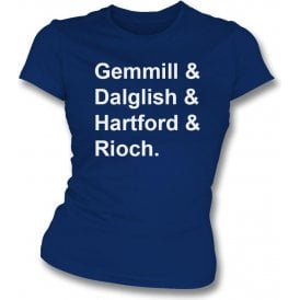 Scotland World Cup 1978 Womens Slim Fit T-Shirt