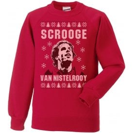 Scrooge Van Nistelrooy (Manchester United Influenced) Kids Christmas Jumper