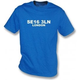 SE16 3LN London T-Shirt (Millwall)