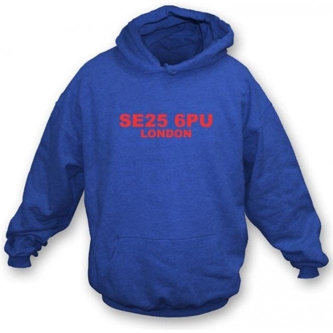 SE25 6PU London Hooded Sweatshirt (Crystal Palace)