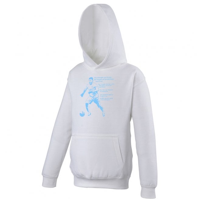 Sergio Aguero (Banksy Style - Manchester City) Kids Hooded Sweatshirt