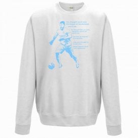 Sergio Aguero (Banksy Style - Manchester City) Organic Sweatshirt