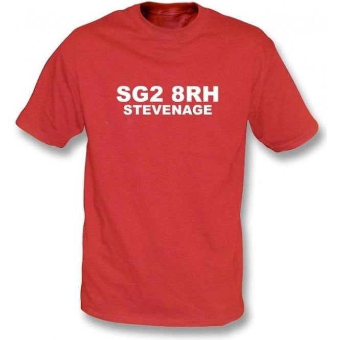 SG2 8RH Stevenage T-Shirt (Stevenage Borough)