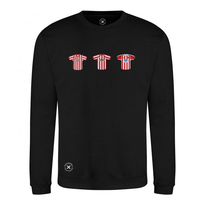 Sheffield United Retro Football Kits (True Colours Collab) Organic Sweatshirt
