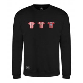 Sheffield United Retro Football Kits (True Colours Collab) Organic Sweatshirt