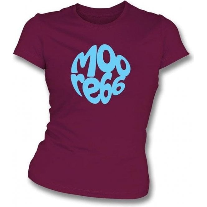 Sir Bobby Moore Logo Women's Slim Fit T-shirt