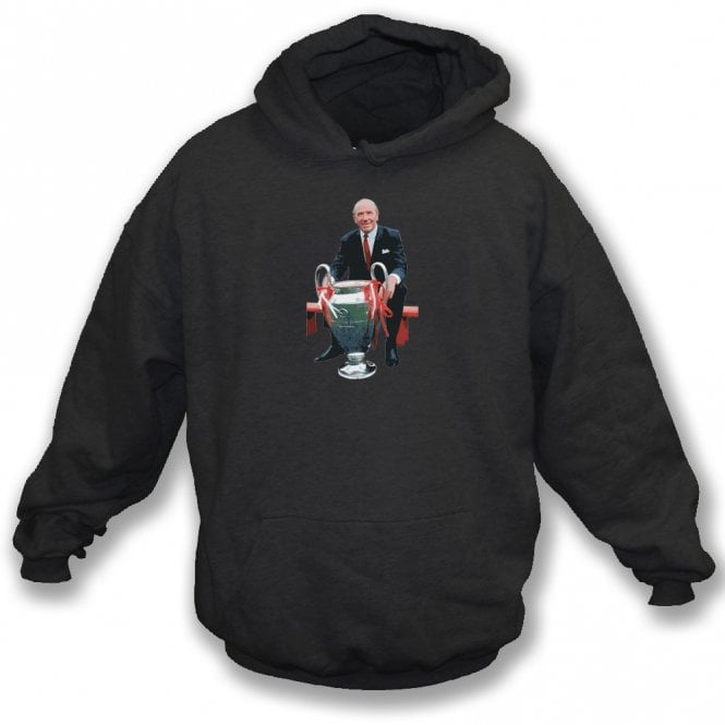 Sir Matt Busby Art Print (Manchester United) Hooded Sweatshirt