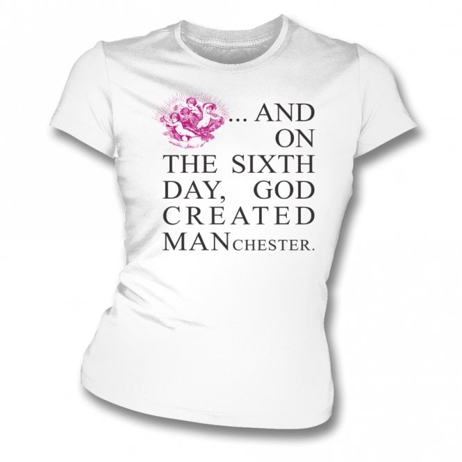 Sixth Day Manchester (90s Design) Womens Slim Fit T-Shirt