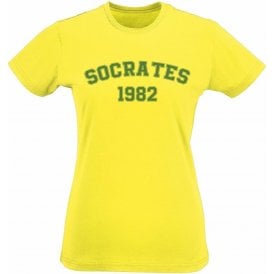 Socrates 1982 (Brazil) Womens Slim Fit T-Shirt