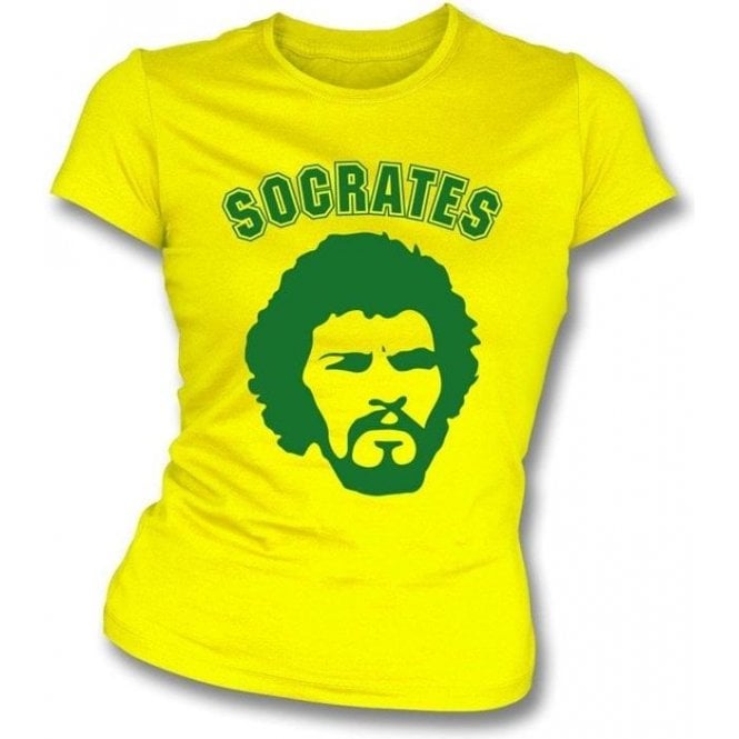 Socrates 70's Face Girl's Slim-Fit T-shirt
