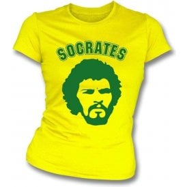 Socrates 70's Face Girl's Slim-Fit T-shirt
