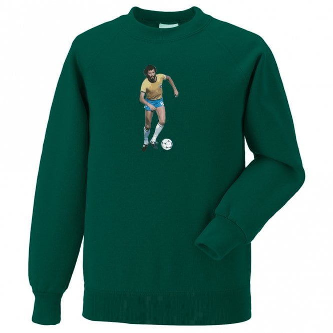 Socrates Art Print (Brazil) Kids Sweatshirt