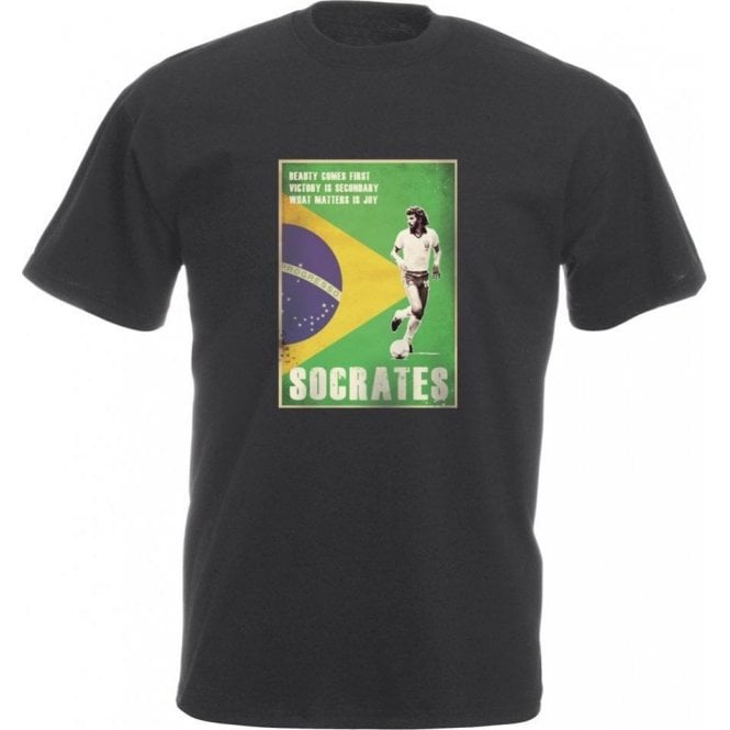 Socrates (Brazil) 80's Vintage Poster Vintage Wash T-Shirt