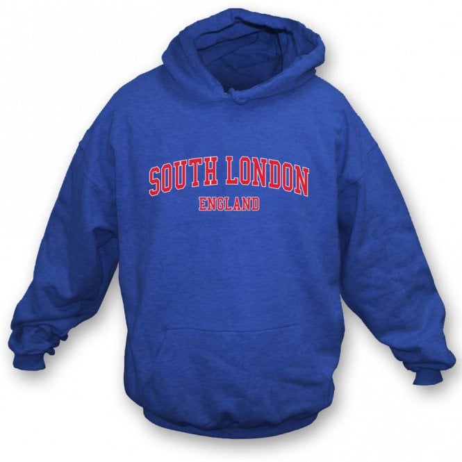 South London (Crystal Palace Influenced) Hooded Sweatshirt