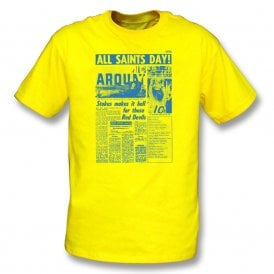 Southampton 1976 FA Cup Headline Organic T-Shirt