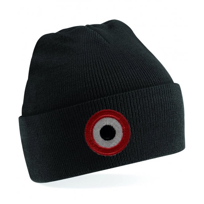 Southampton Influenced Mod Target Embroidered Terrace Kids Beanie