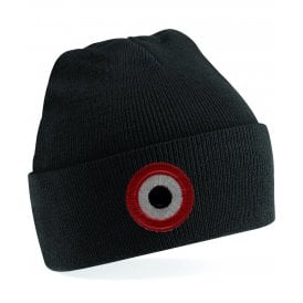 Southampton Influenced Mod Target Embroidered Terrace Kids Beanie
