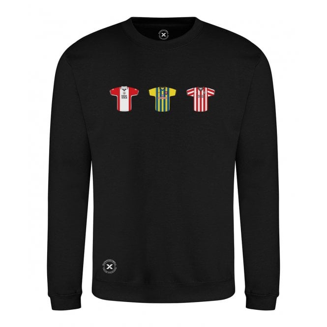 Southampton Retro Football Kits (True Colours Collab) Organic Sweatshirt