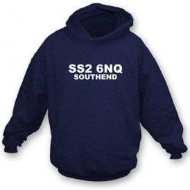 SS2 6NQ Southend Hooded Sweatshirt (Southend)