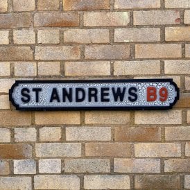 St. Andrews B9 Vintage Large Super Sign