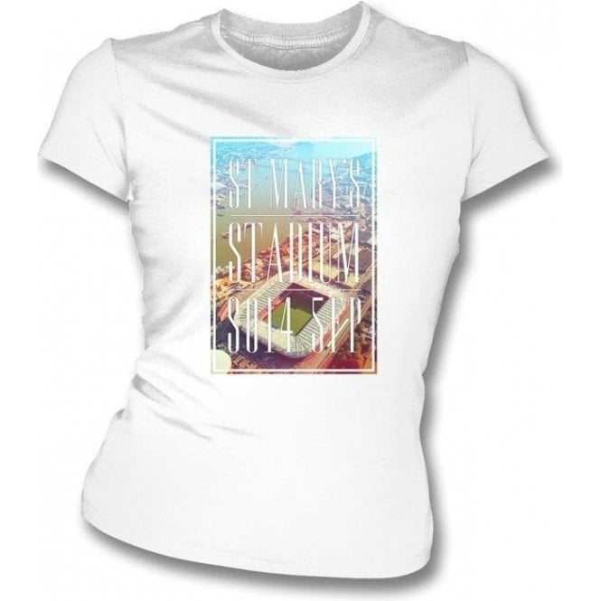 St Mary's Stadium SO14 5FP (Southampton) Women's Slimfit T-Shirt