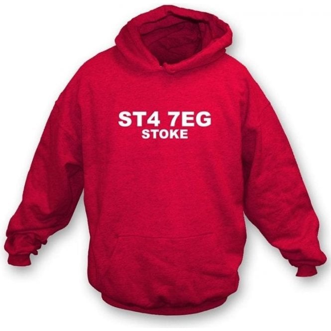 ST4 7EG Stoke Hooded Sweatshirt (Stoke City)