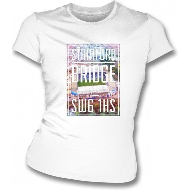 Stamford Bridge SW6 1HS (Chelsea) Womens Slimfit T-Shirt