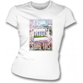 Stamford Bridge SW6 1HS (Chelsea) Womens Slimfit T-Shirt