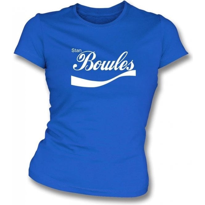Stan Bowles (QPR) Enjoy-Style Womens Slim Fit T-Shirt